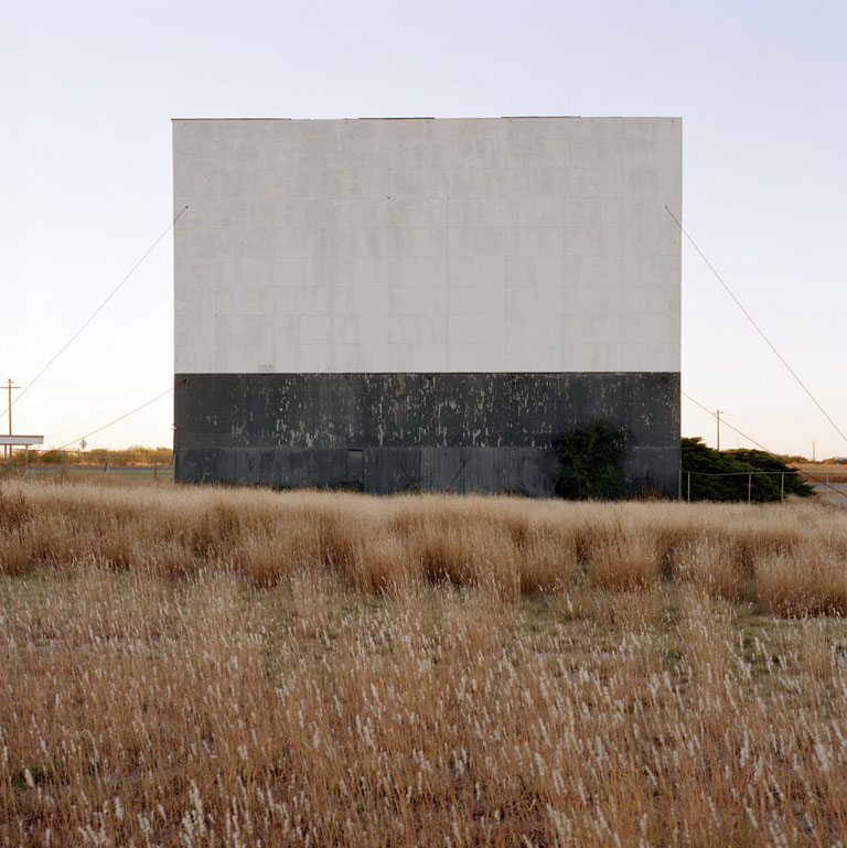 JEFF BROUWS, Quanah, Texas (from the series Color Drive-In Theaters), 1996