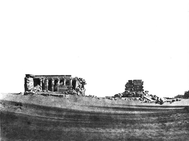 JOHN BEASLEY GREENE, Temple of Maharakka, Nubia, 1853-54