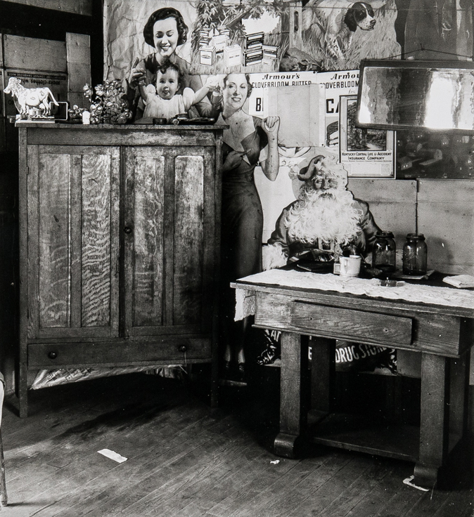 WALKER EVANS, Coal Miner’s House, Scotts Run, West Virginia (detail) , July, 1935