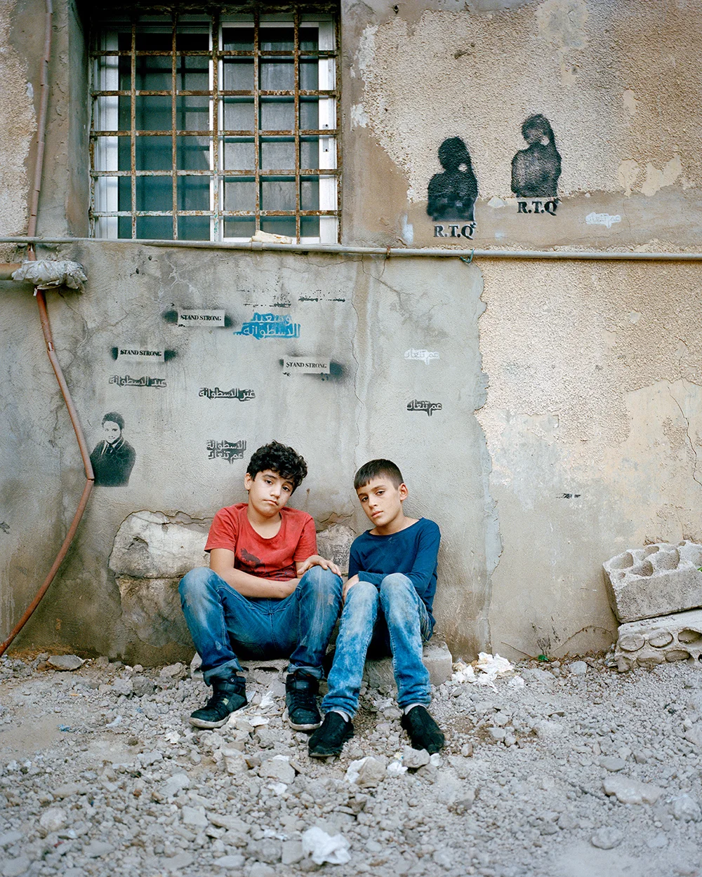 RANIA MATAR, Mohammad and Ahmad, 12 (twins), Beirut, 2016