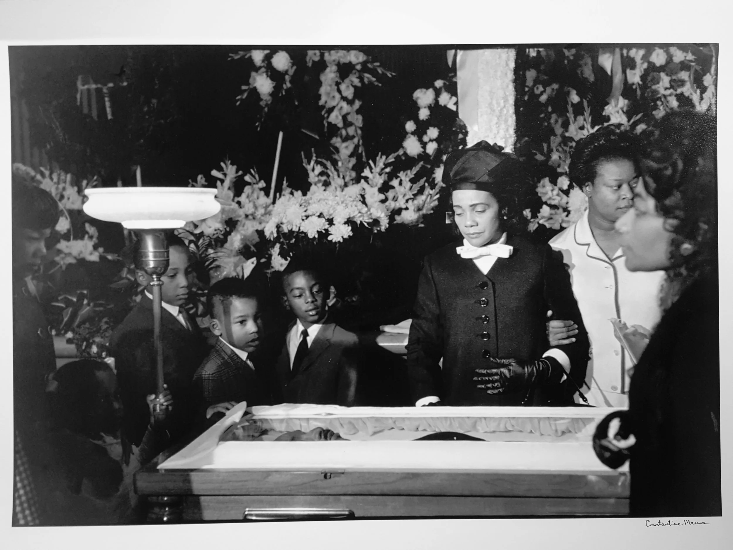 CONSTANTINE MANOS, Martin Luther King Funeral, Atlanta, Georgia, 1968