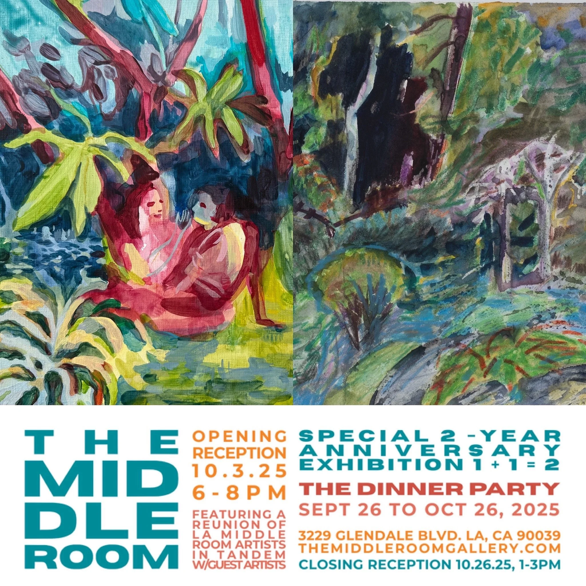 The Dinner Party at Middle Room Gallery