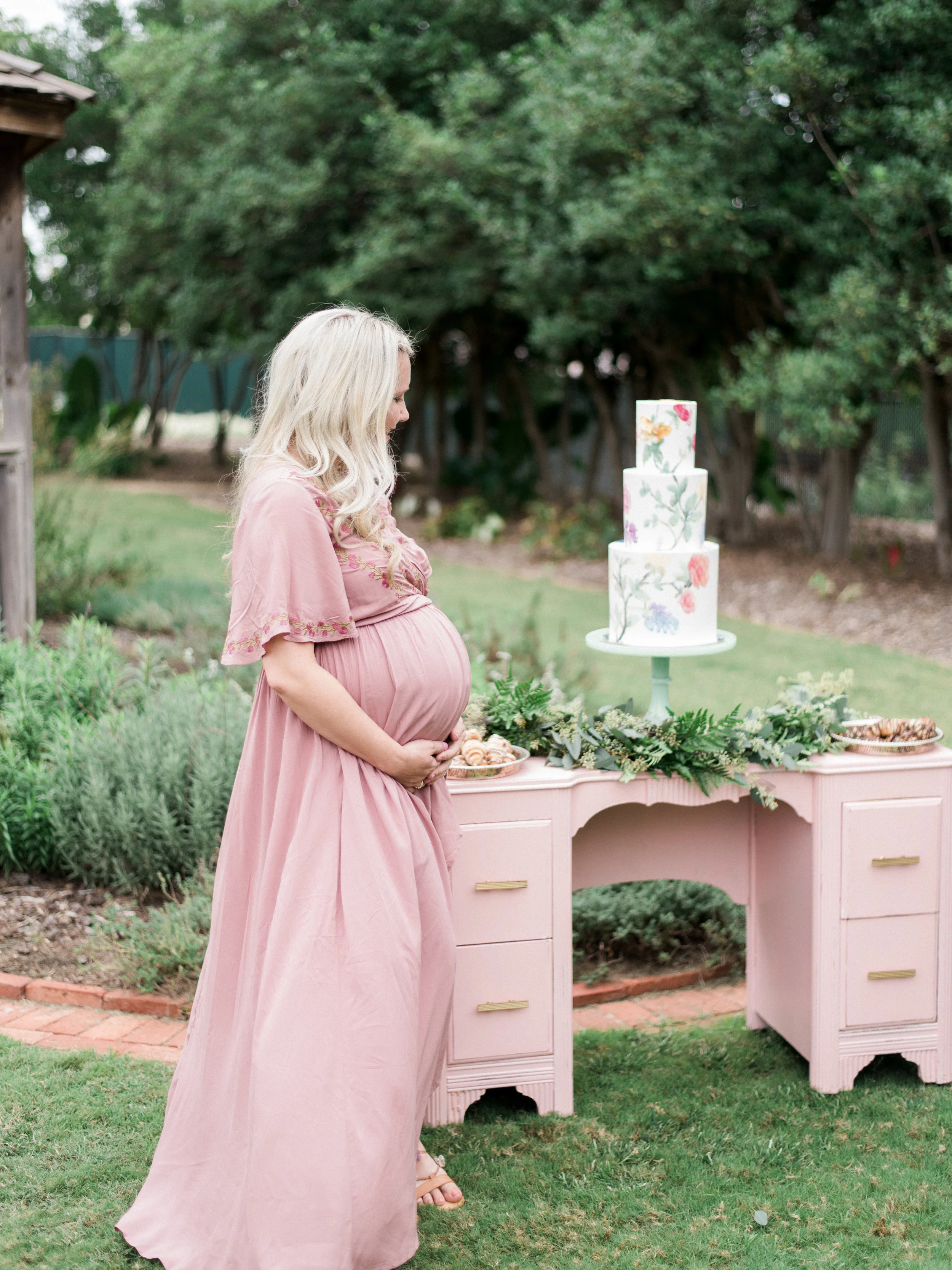 Garden Inspired Babyshower at Will Rodgers Gardens