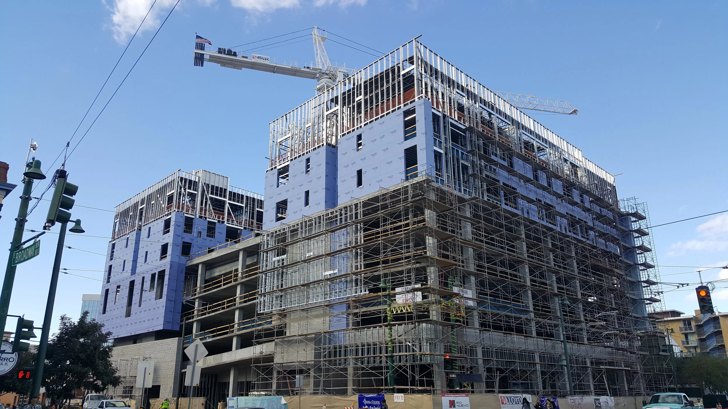 Marriott Hotel Downtown Tucson General Contractor: Lloyd Construction Mechanical