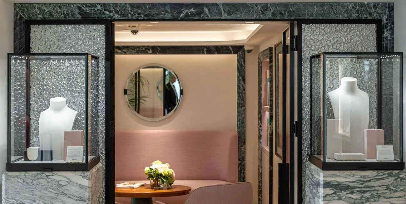 Photographe boutique Boucheron Cannes