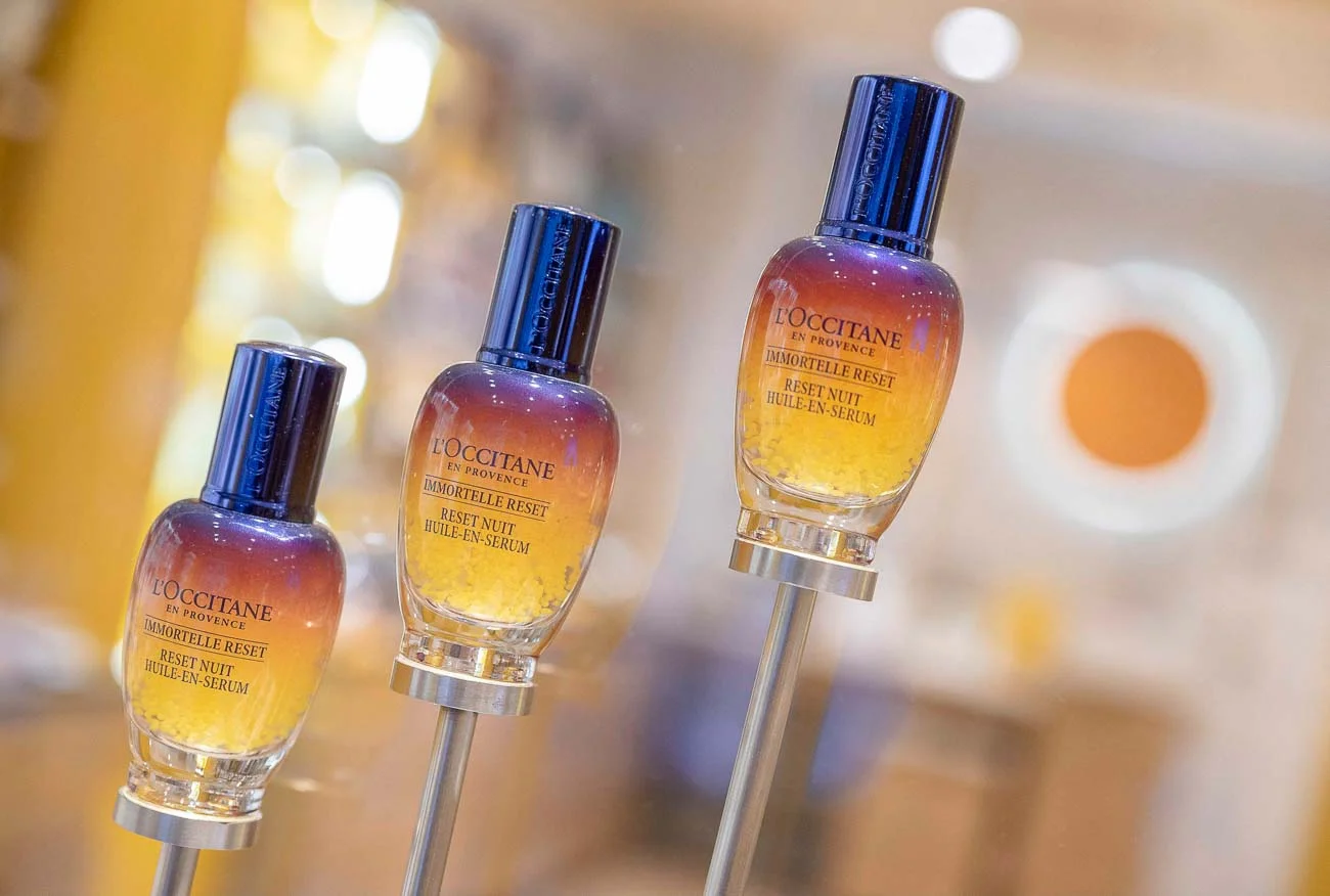 Photographe magasin l'Occitane Paris