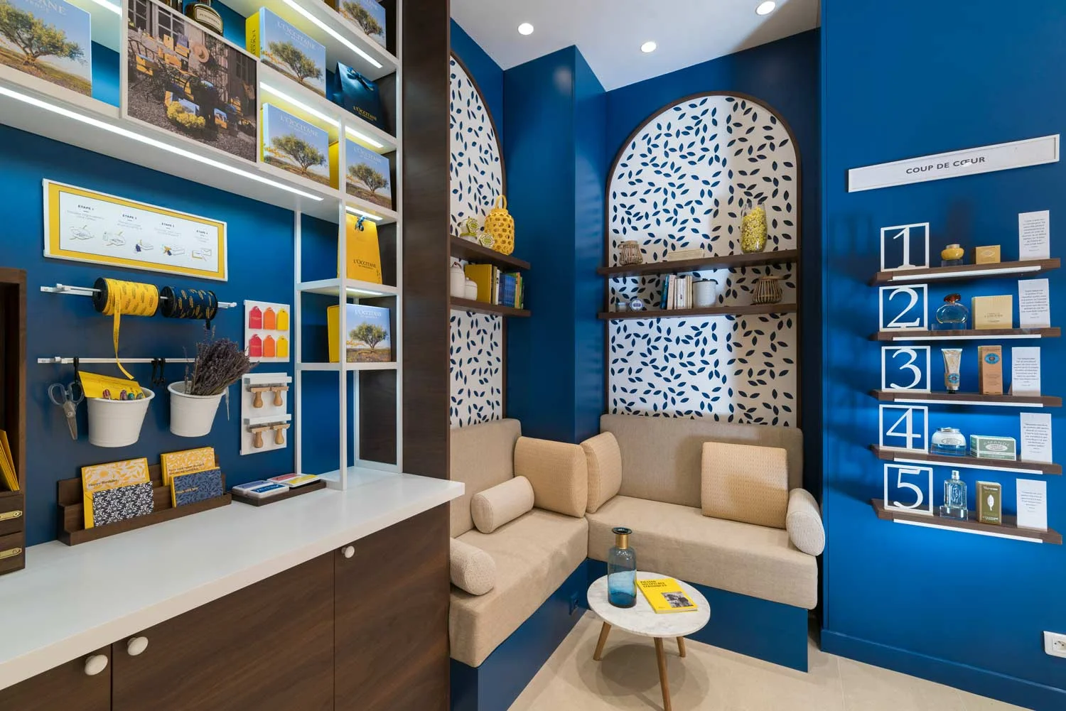 Photographe magasin l'Occitane Paris