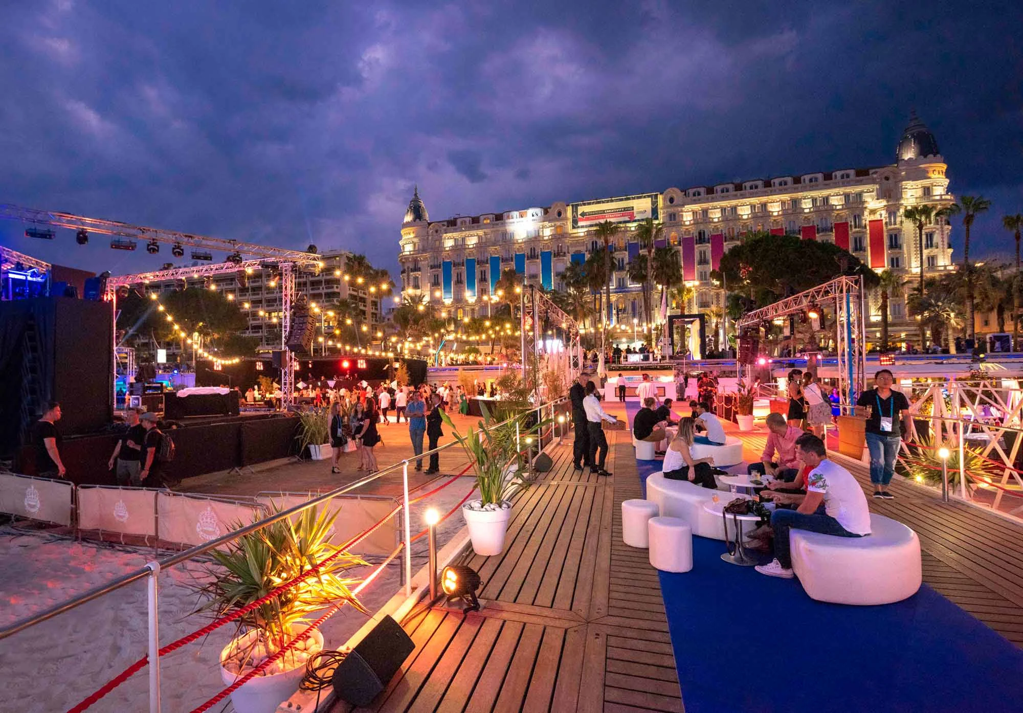 Soirée de cloture Mipim Innocean Cannes by Raising Stones Even
