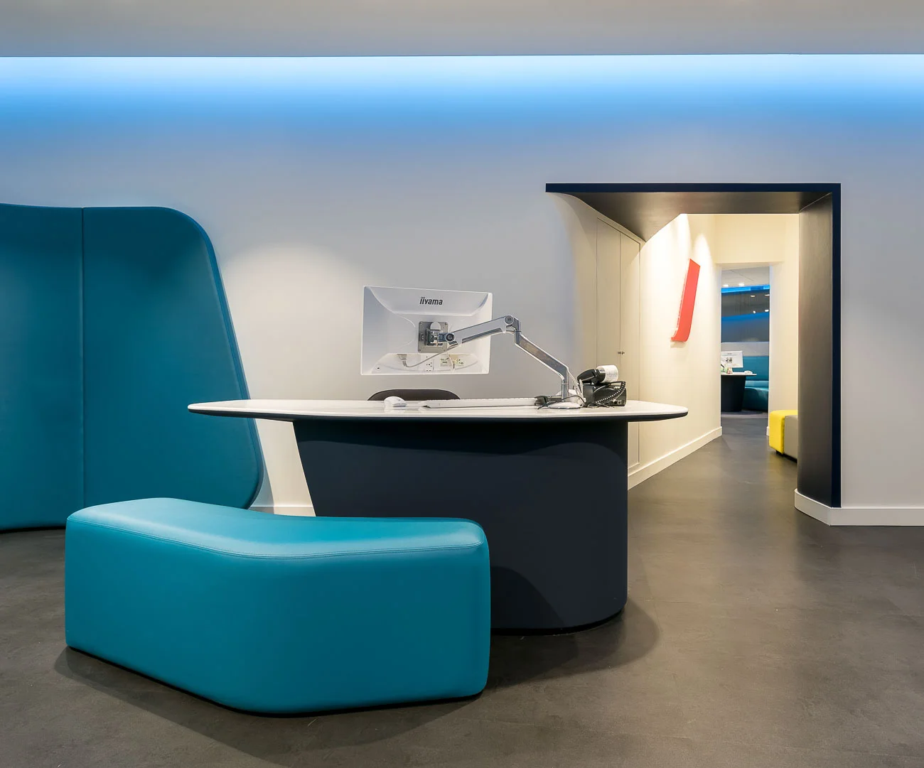 Reportage photo architecture bureaux Air France Nantes