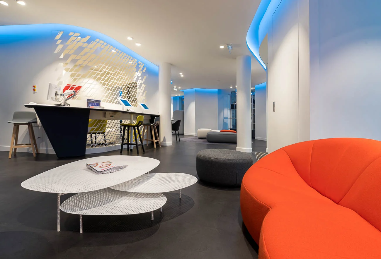 Reportage photo architecture bureaux Air France Nantes