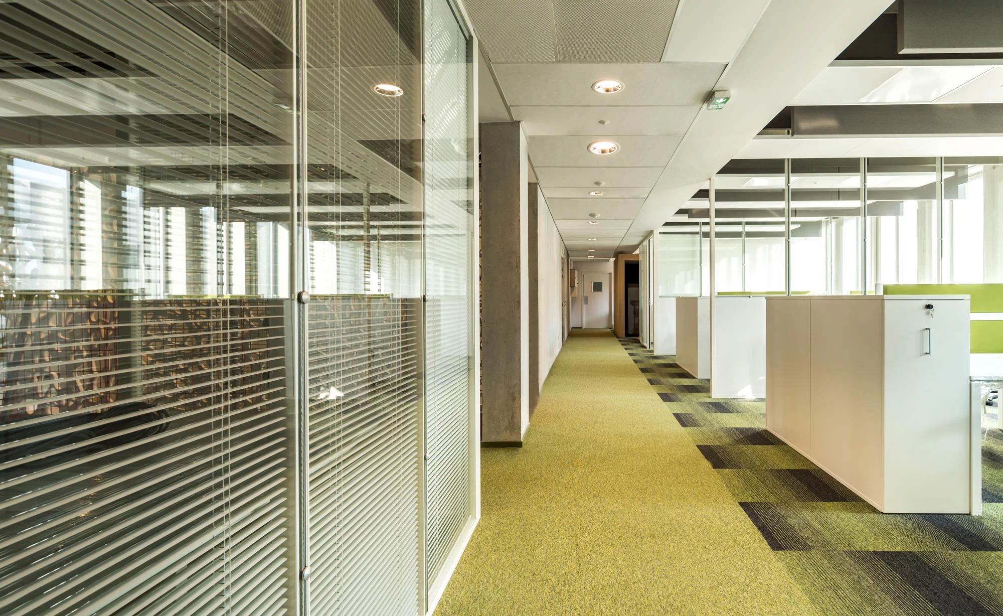Reportage photo architecture bureaux Biocoop Anger