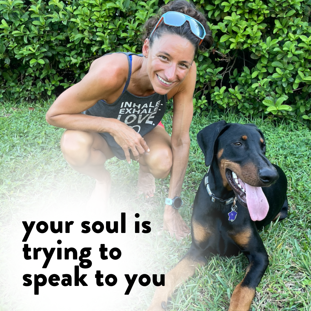 your soul is trying to speak to you
