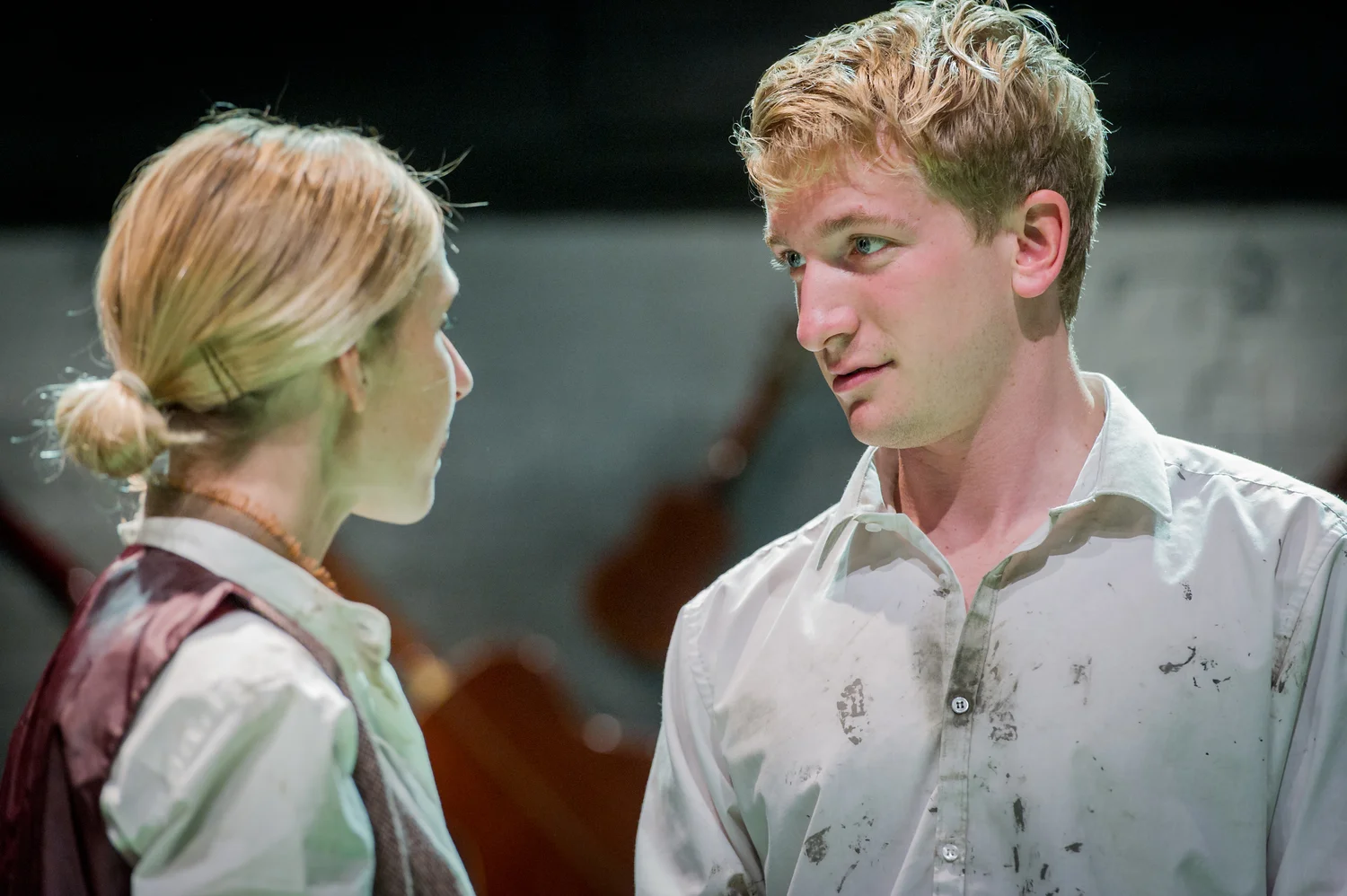 Harry Livingstone & Sally Scott in As You Like It, composed by Jude Obermüller (photo by Robert Workman)
