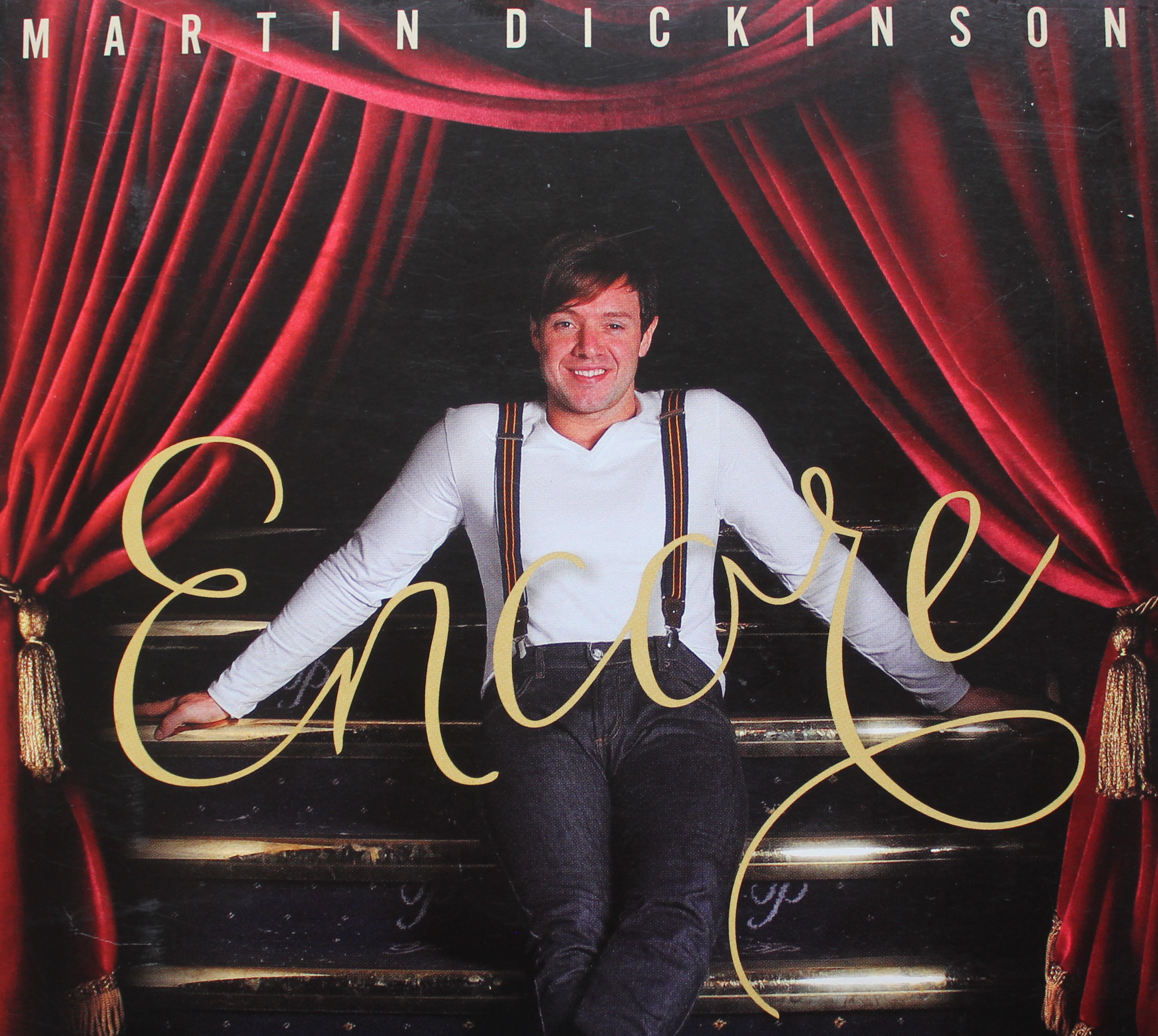 Martin Dickinson - Encore! artwork, featuring orchestrations by Jude Obermüller.png