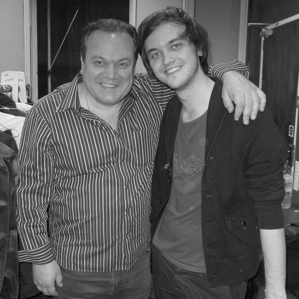 with Shaun Williamson