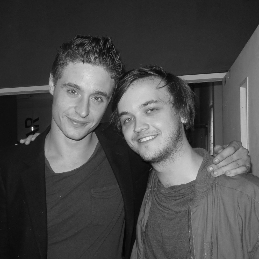 with Max Irons