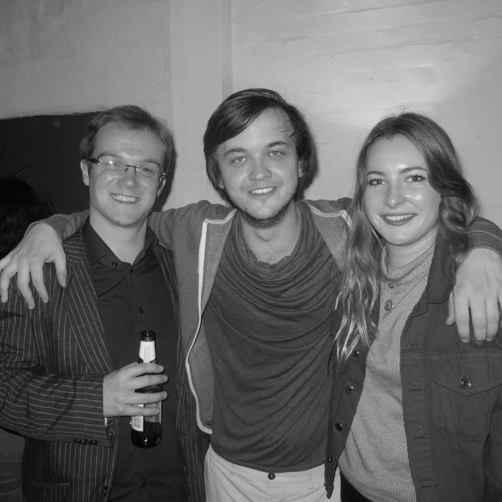 with FN musicians, John Gregson (guitar) & Sophie English (cello)