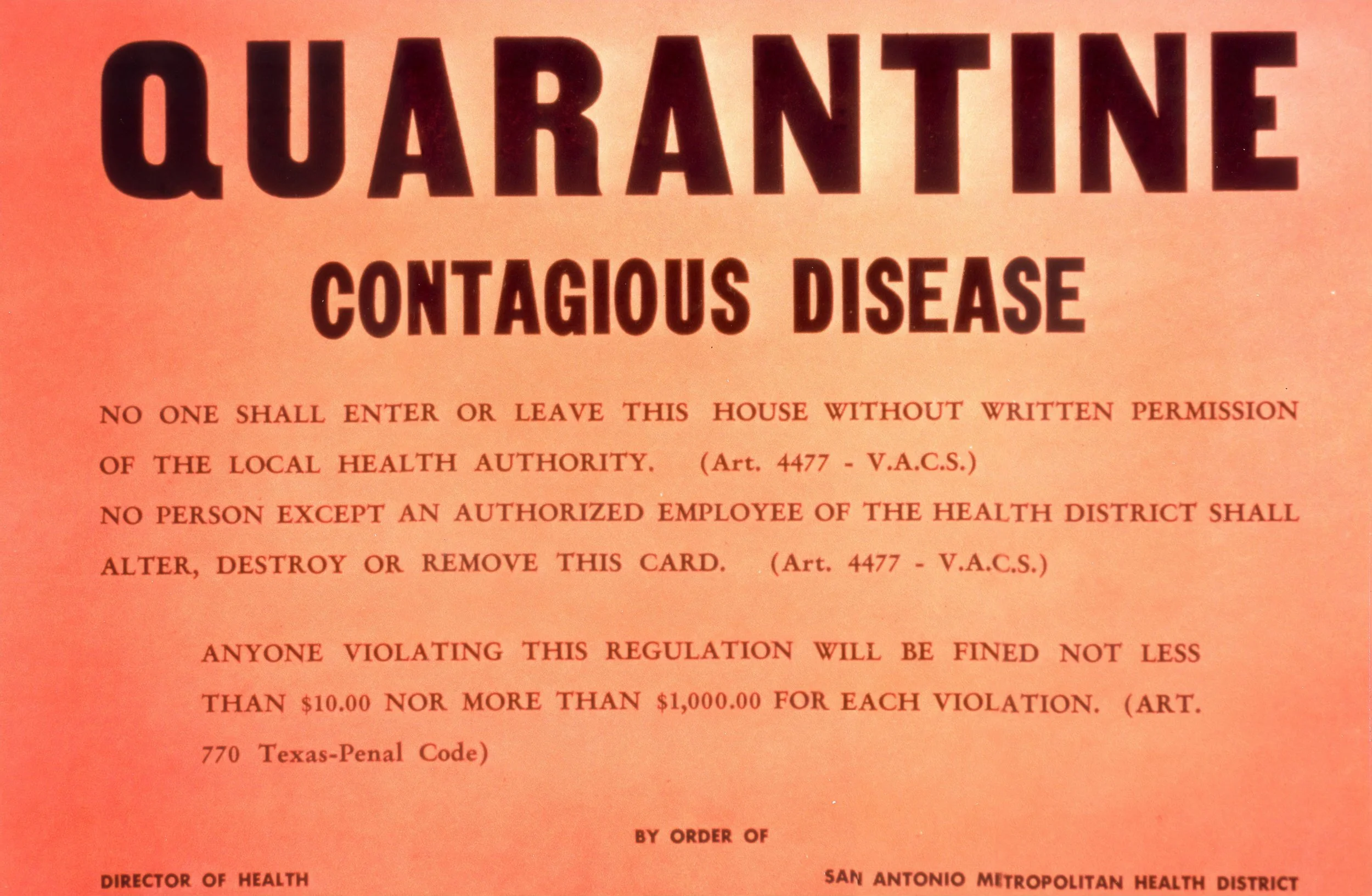 Quarantine
