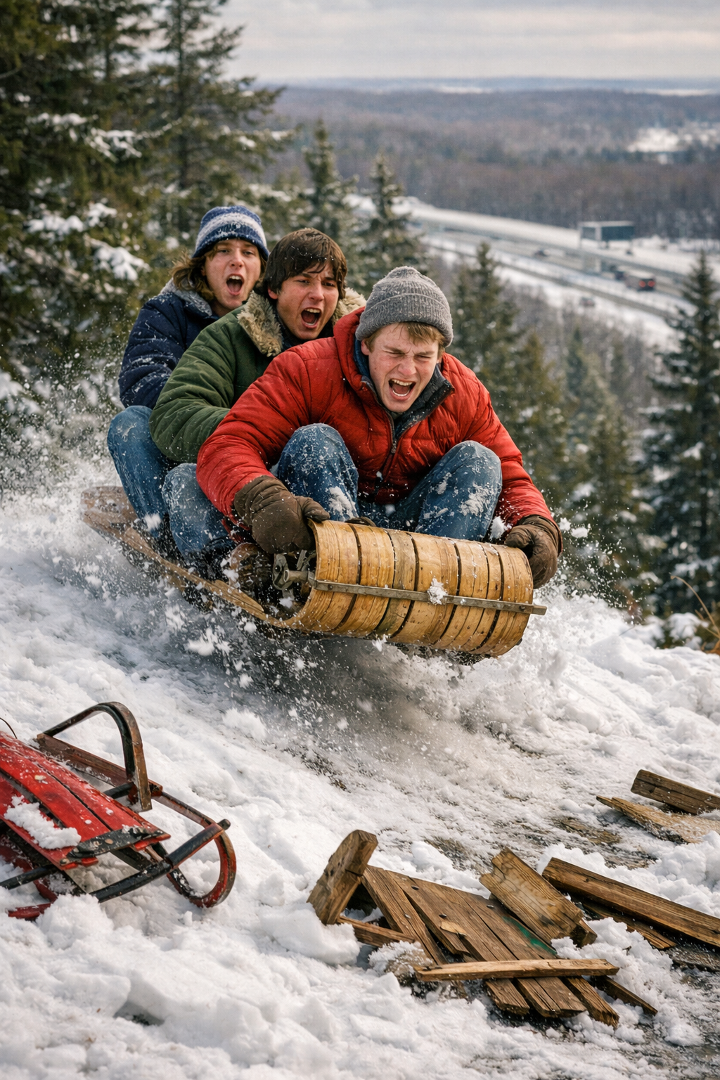 Just Wrap Yourself In Plastic And Go