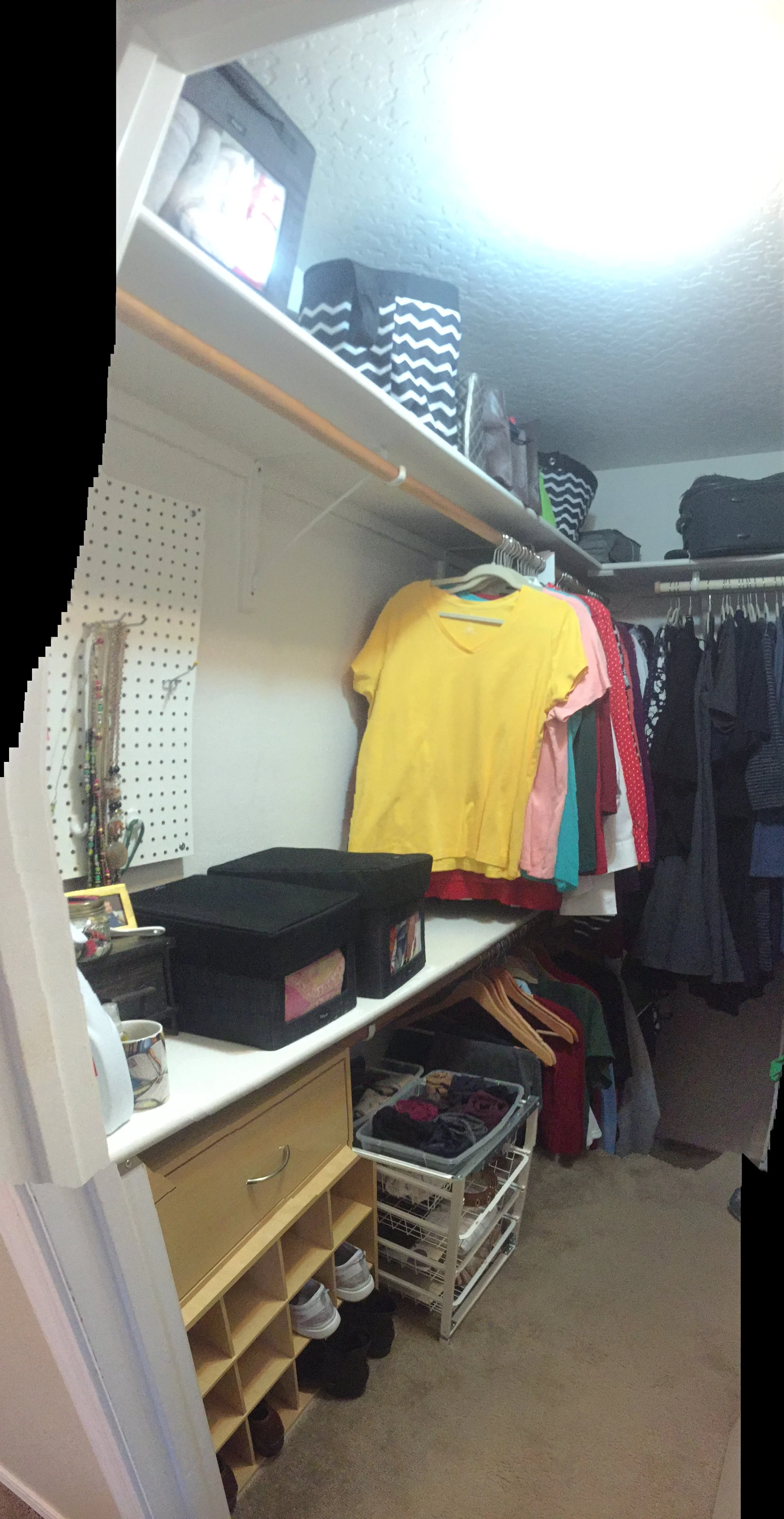closet after