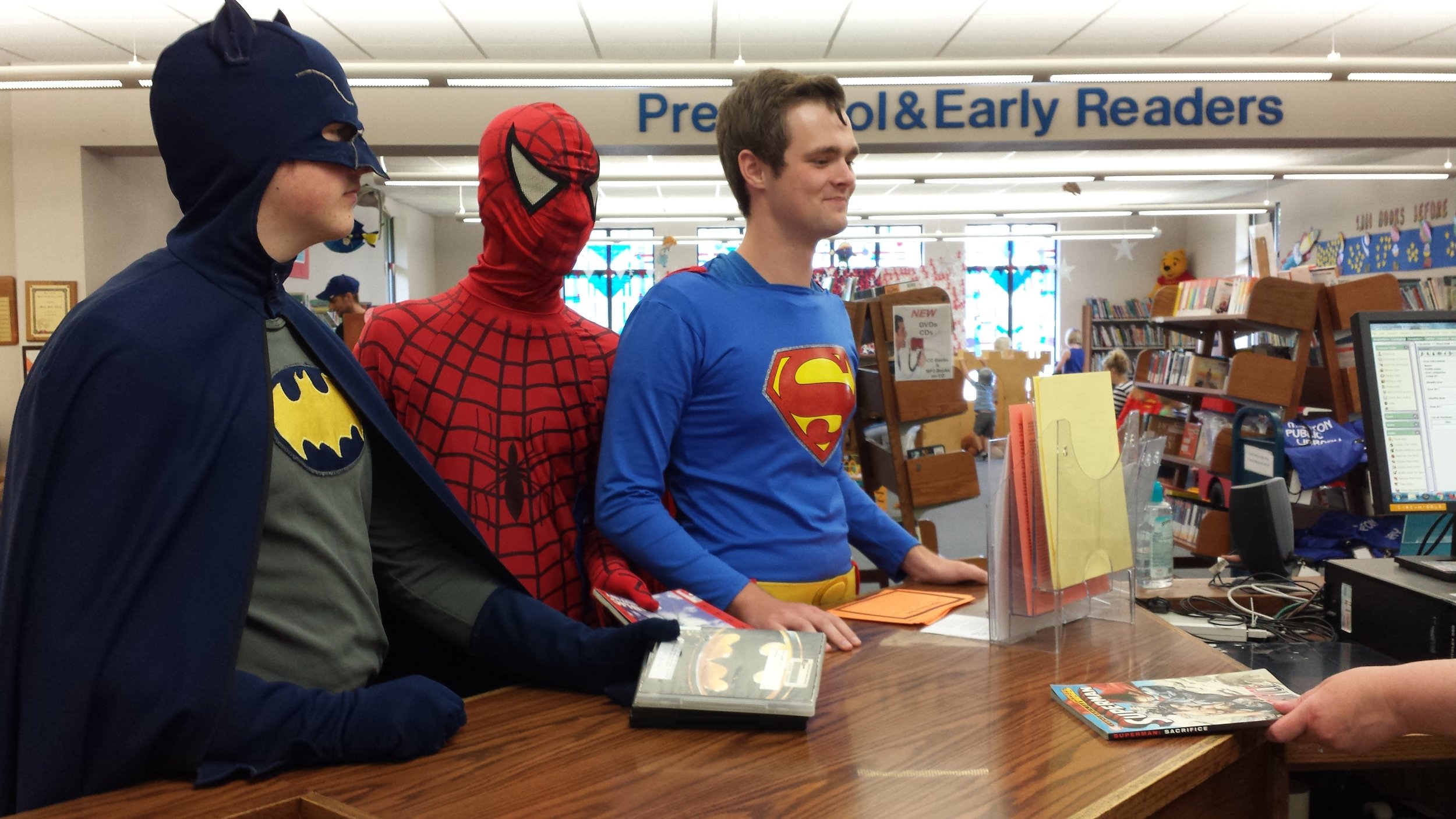 Super Heroes are Great Readers