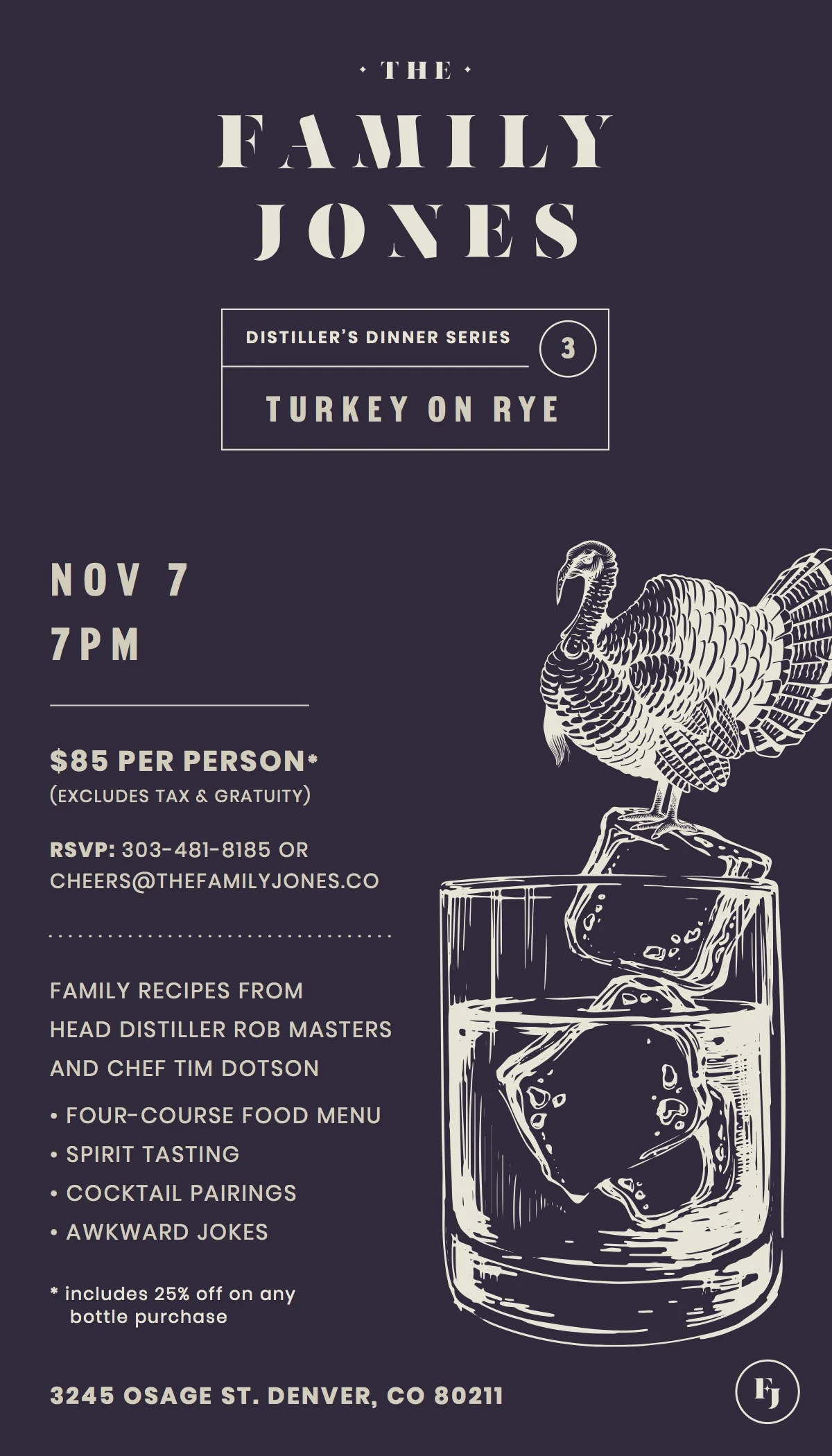 Turkey on Rye Dinner