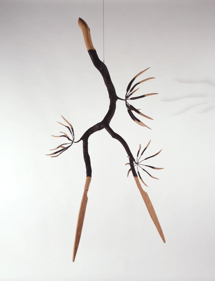 Dancing Man with Three Flowers, 1993