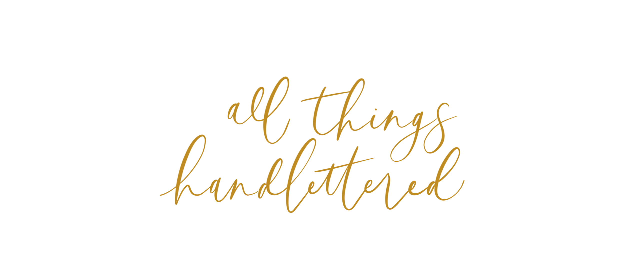 Colorful You Calligraphy Paper Cut Lettering