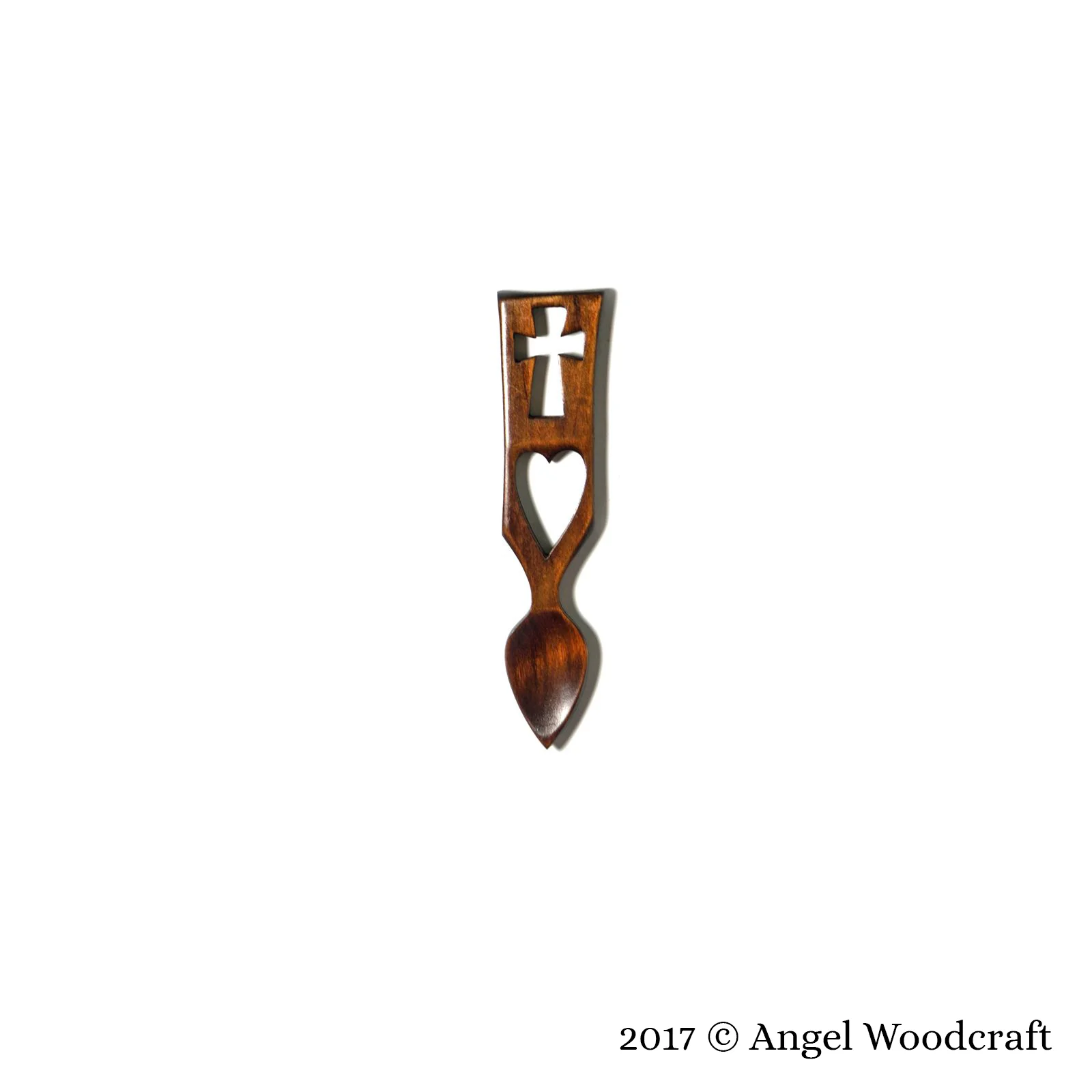 welsh love spoon christian gift dark 2