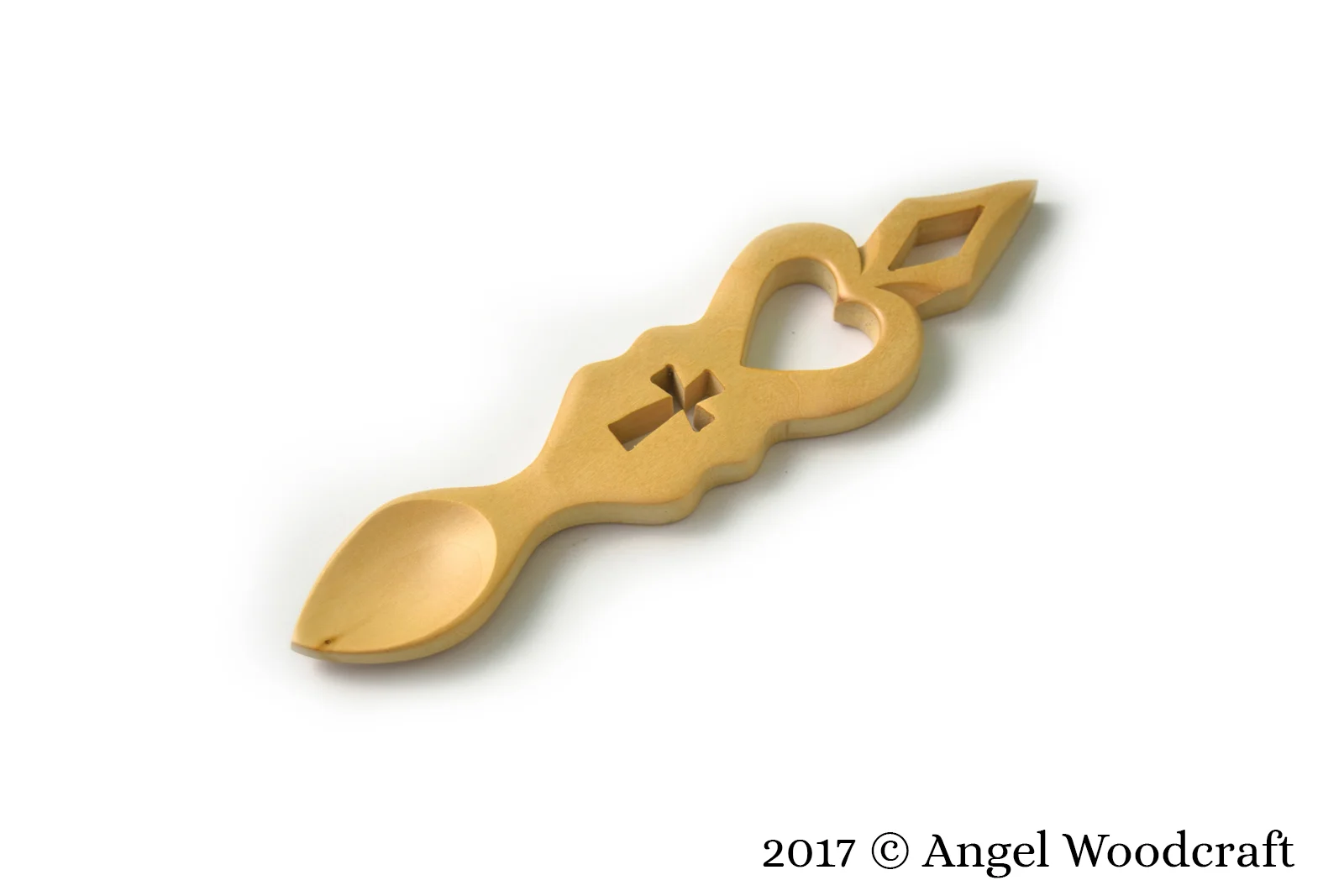 welsh love spoon god's blessing light 1