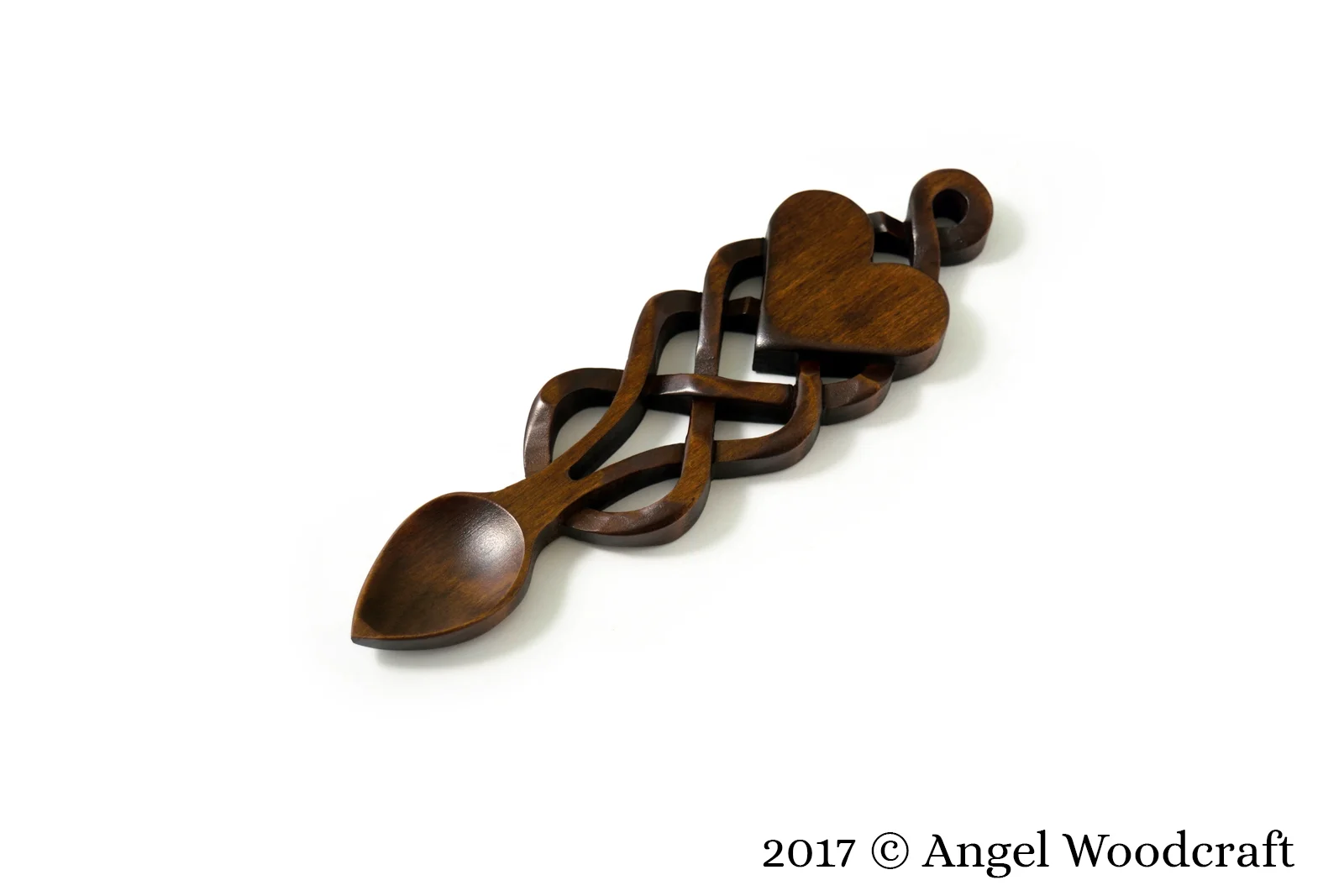 welsh love spoon together forever couples gift dark 1