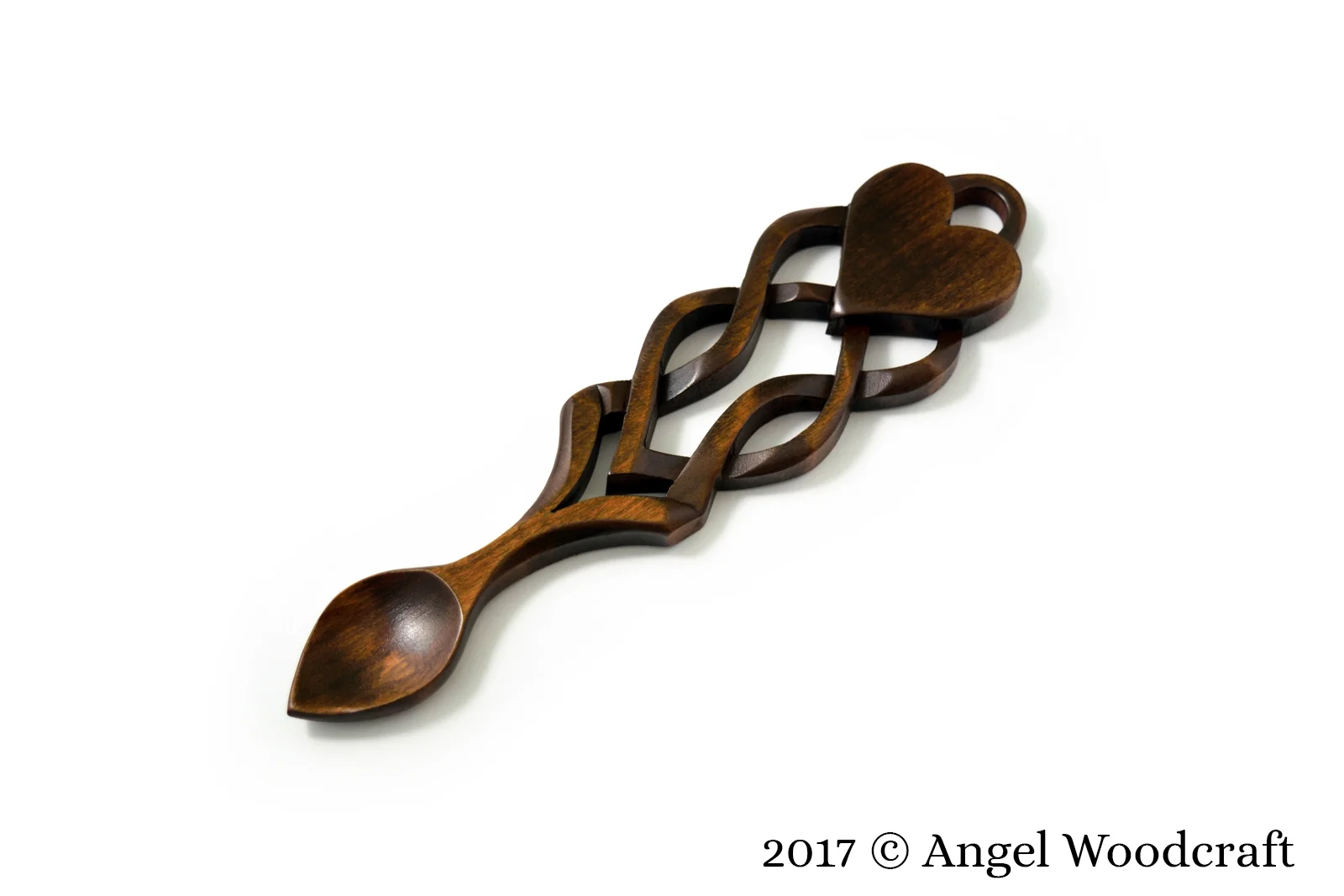 welsh love spoon friendship gift for a friend dark 1