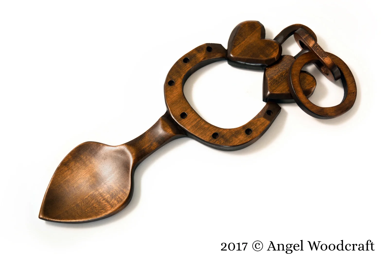 welsh love spoon fortune for partners dark 1