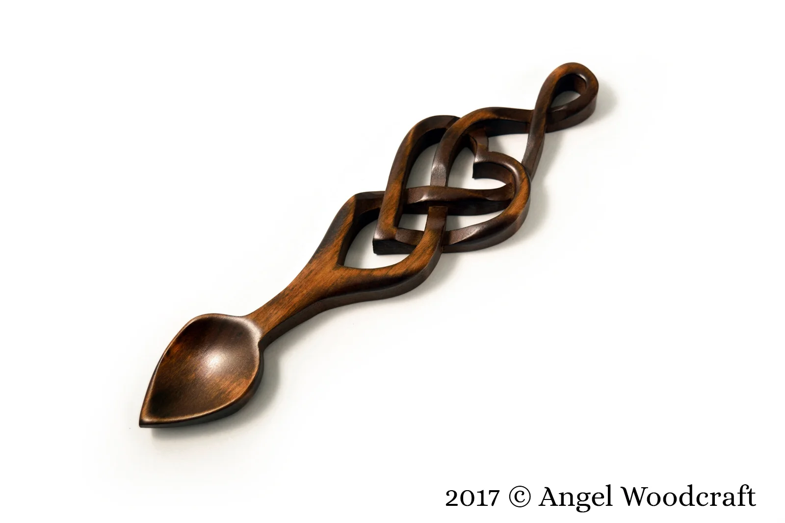 welsh love spoon endless love dark 1