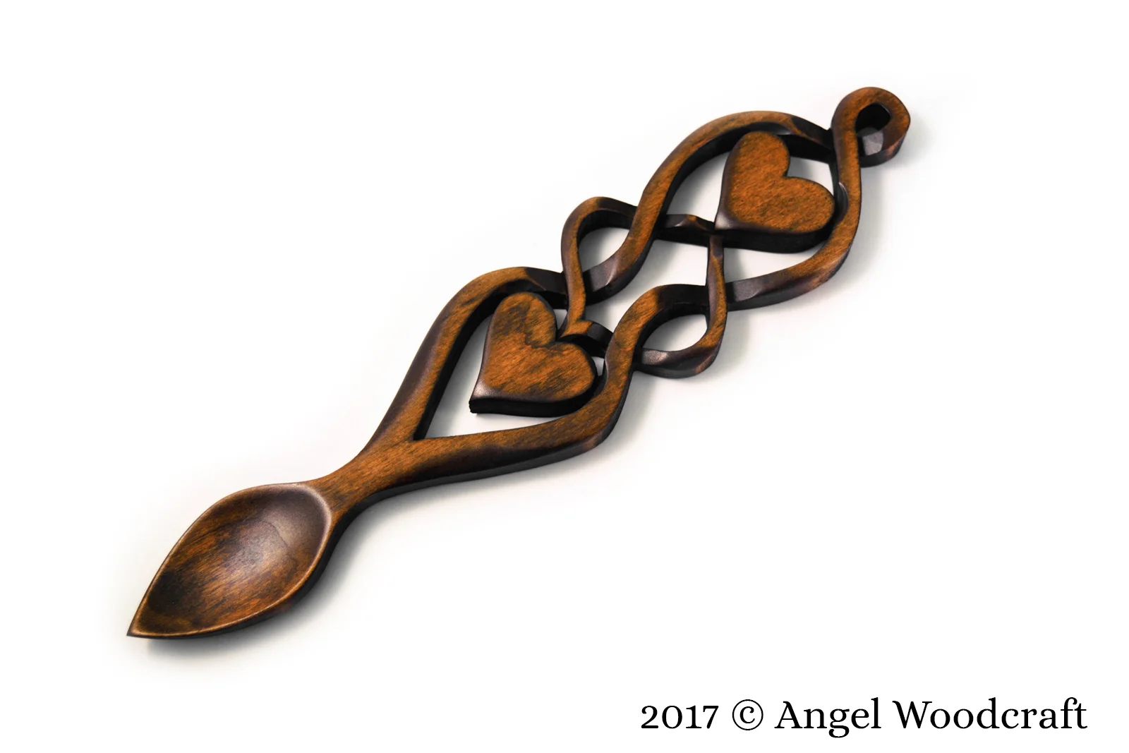 welsh love spoon devotion engagement gift dark 1