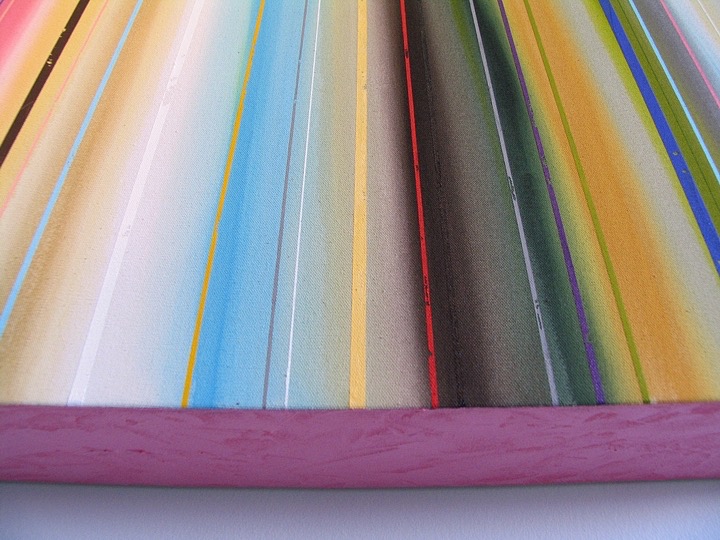 untitled (5 foot stripe) 2007, detail