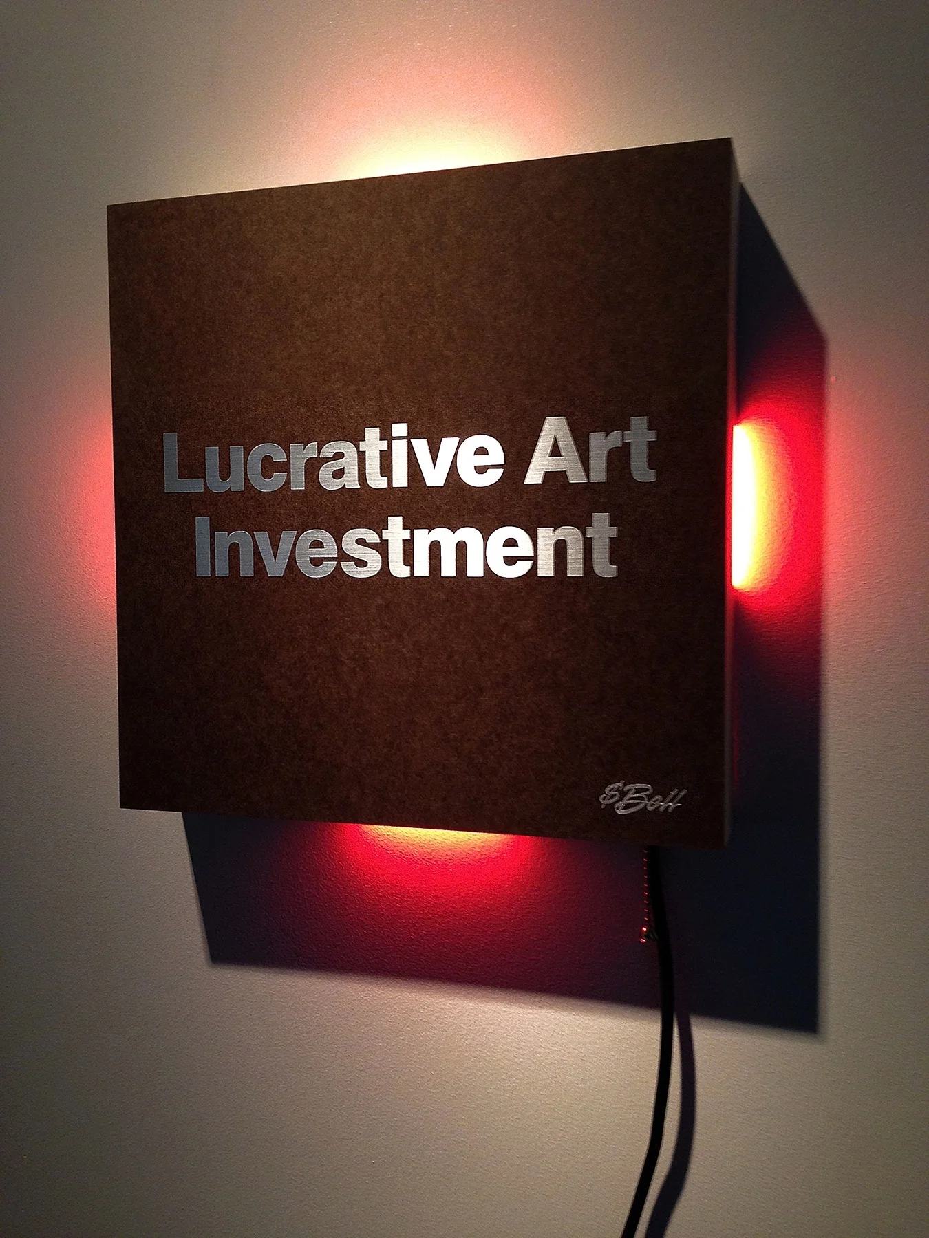 lucrative art investment #1, 2014
