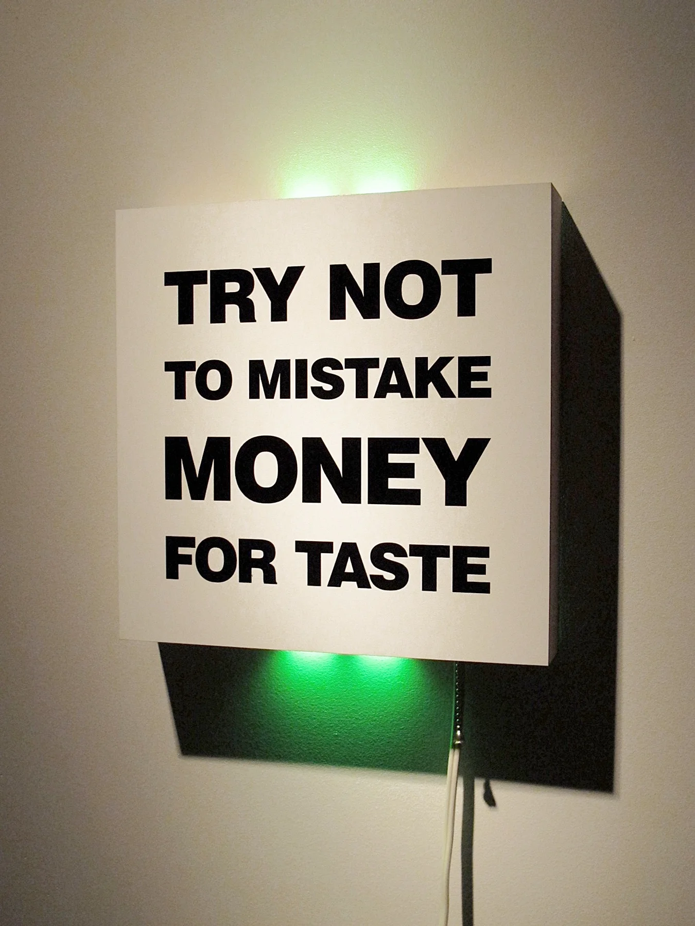 money & taste, 2012