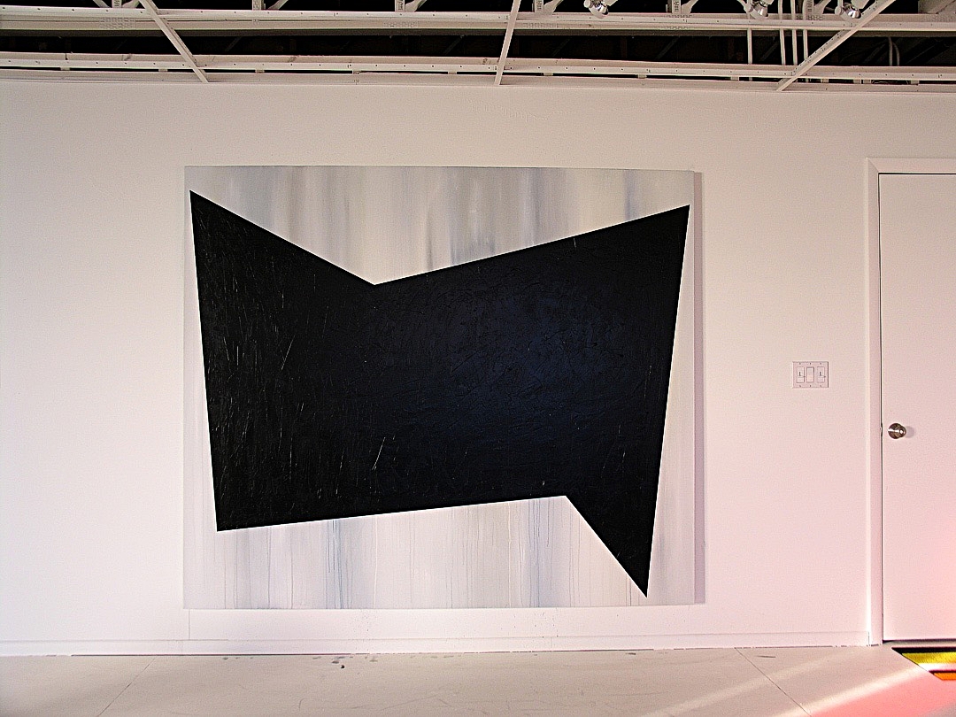 defining space #3, 2005, acrylic on canvas, 84" x 72" x 2"