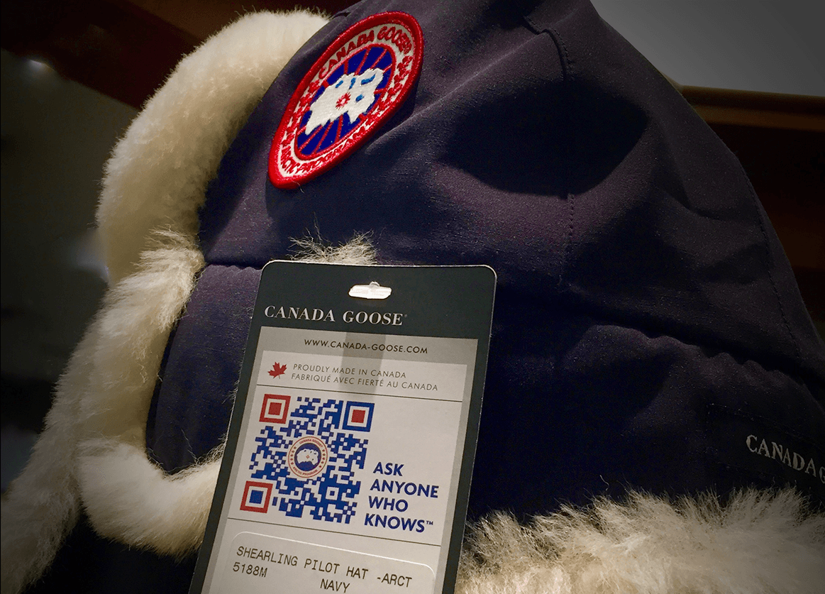 canada goose qr code jersey