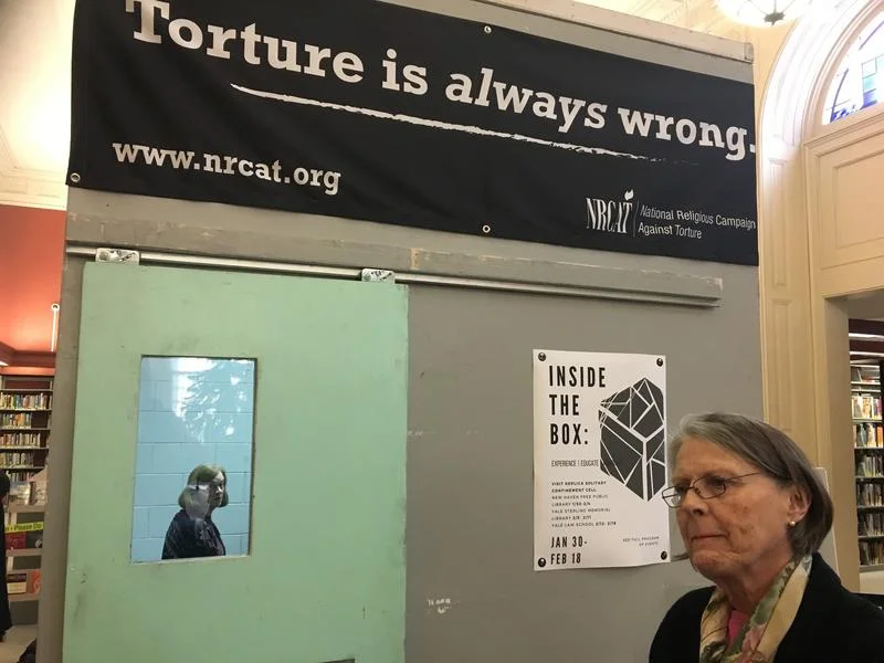 Credit: DAVIS DUNAVIN / WSHU http://wshu.org/post/inside-box-exhibit-shows-life-solitary-confinement