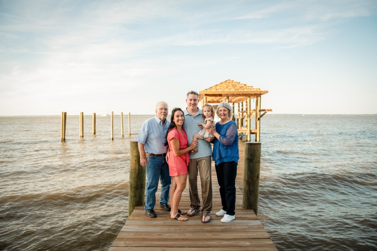 Beach Family Pictures With The Rao Family At King George VA Beach