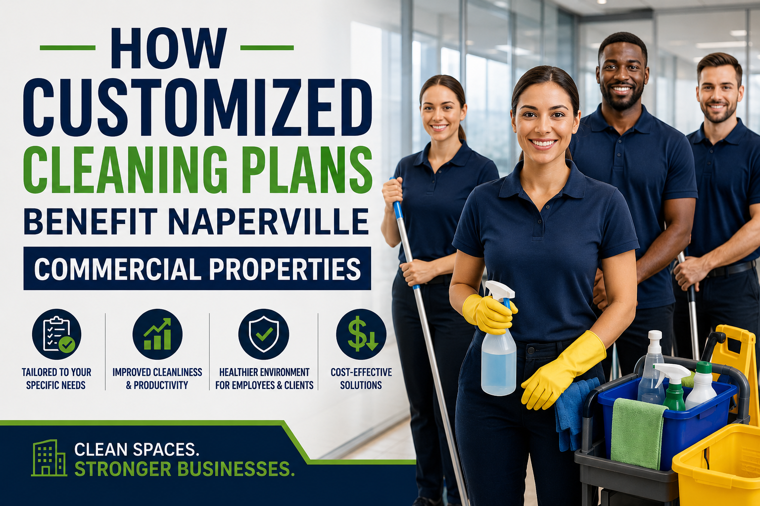 How Customized Cleaning Plans Benefit Naperville Commercial Properties