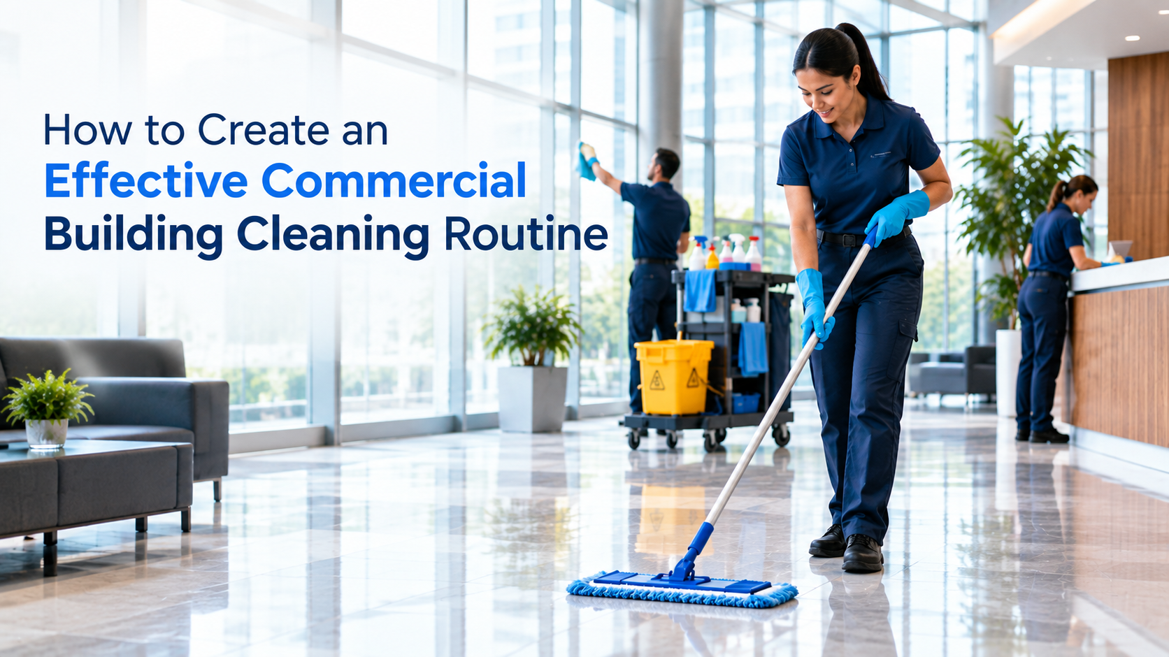 How to Create an Effective Commercial Building Cleaning Routine