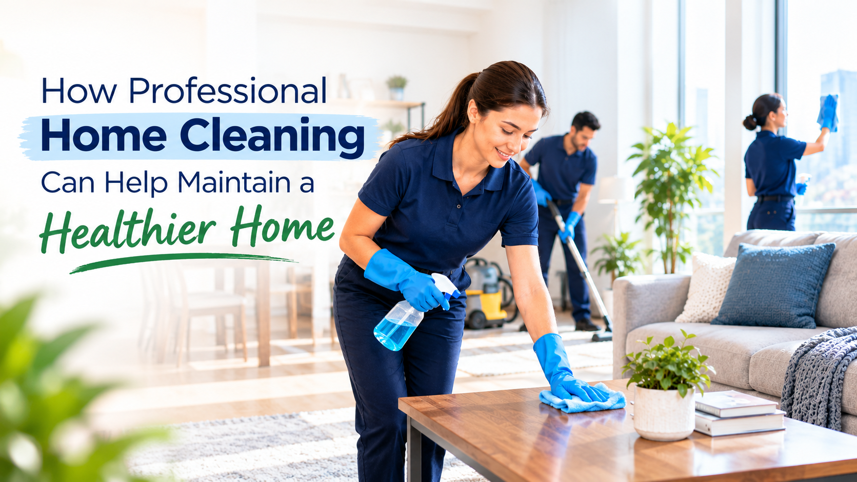How Professional Home Cleaning Can Help Maintain a Healthier Home