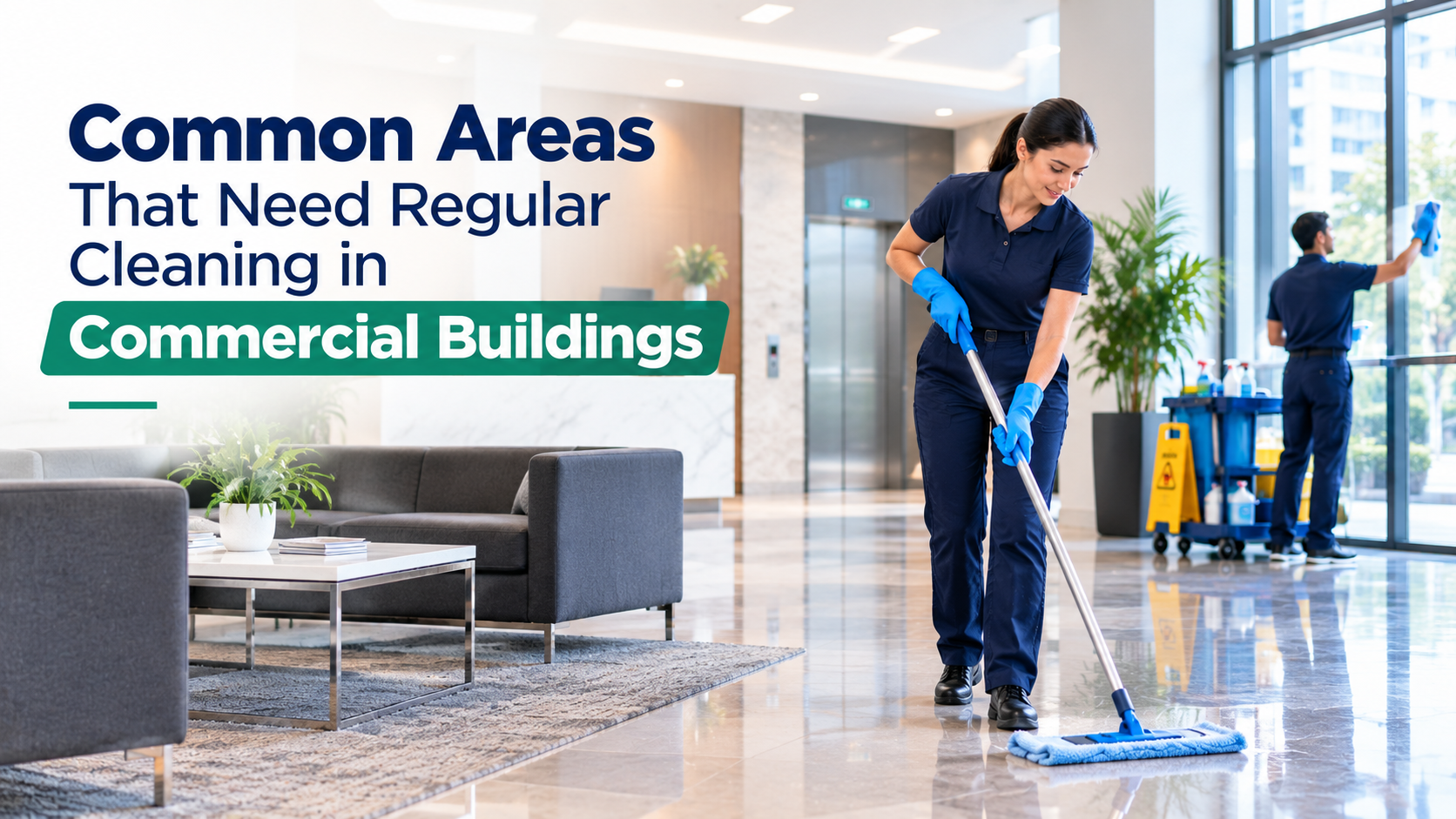 Common Areas That Need Regular Cleaning in Commercial Buildings