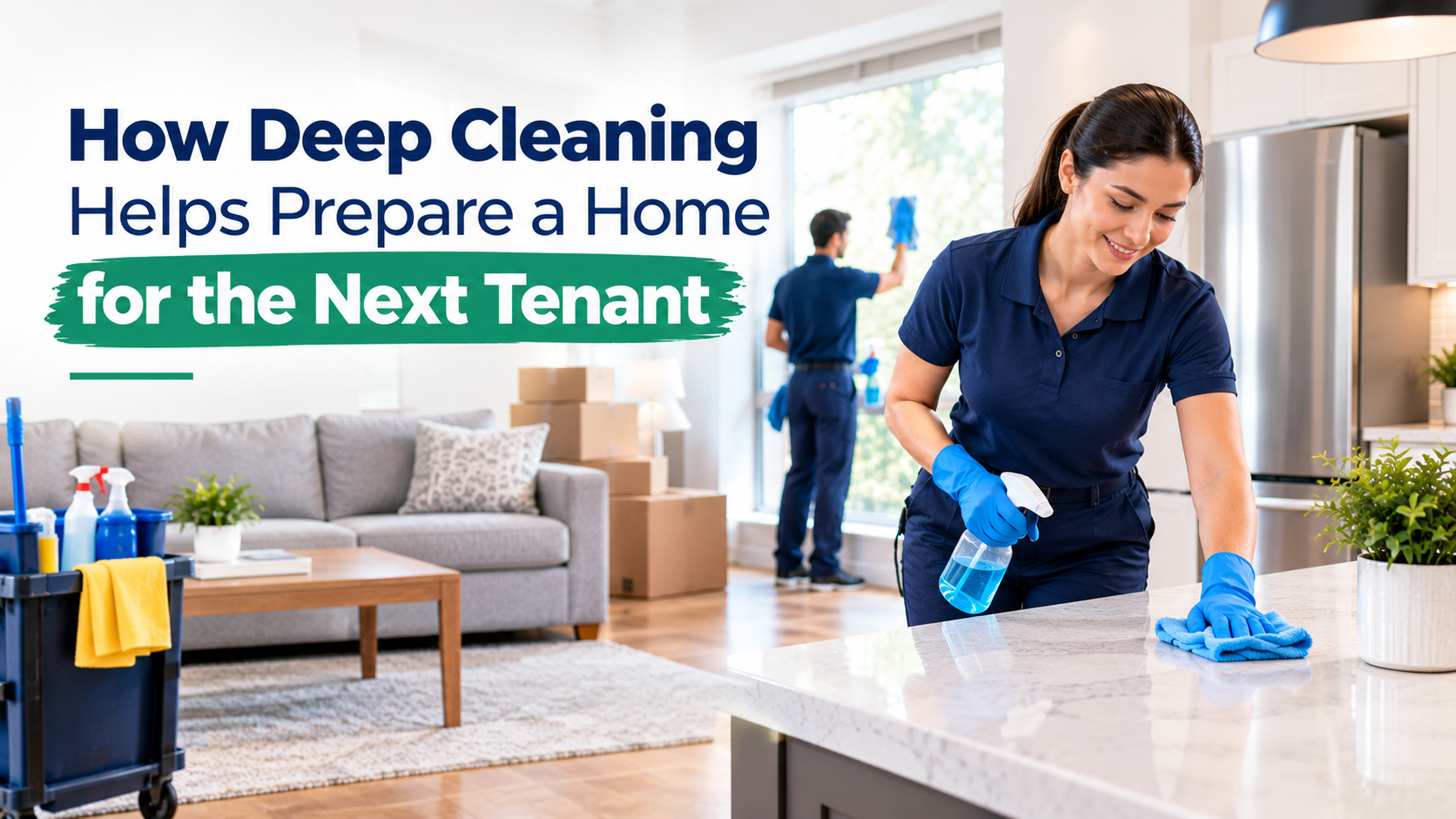 How Deep Cleaning Helps Prepare a Home for the Next Tenant
