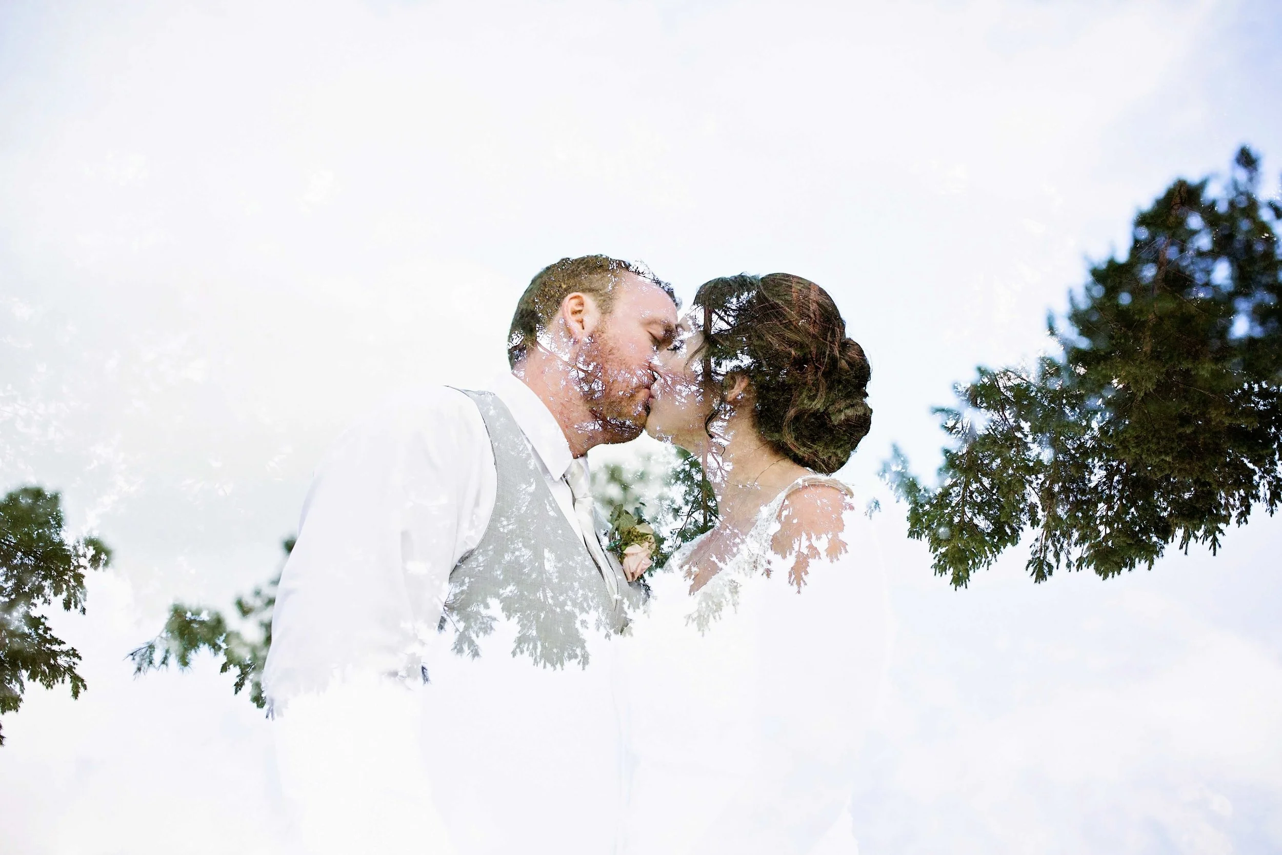 Inspired by their gorgeous, natural surroundings in Melita Mb, Brett + Alexis set out to design a wedding that fully represented the two of them to a T. Just being outside, spending time with family + friends, is one of their most cherished pastimes. So, it was pretty easy to understand why they couldn’t think of a better way to celebrate their marriage than with a fall wedding in their hometown. Their ceremony was beautifully crafted in the backyard of the groom's parents yard, surrounded by autumn fields and loving guests. What blew me away was the enchanting location of a birds sanctuary just outside their town. The portraits were a wedding couples dream!!