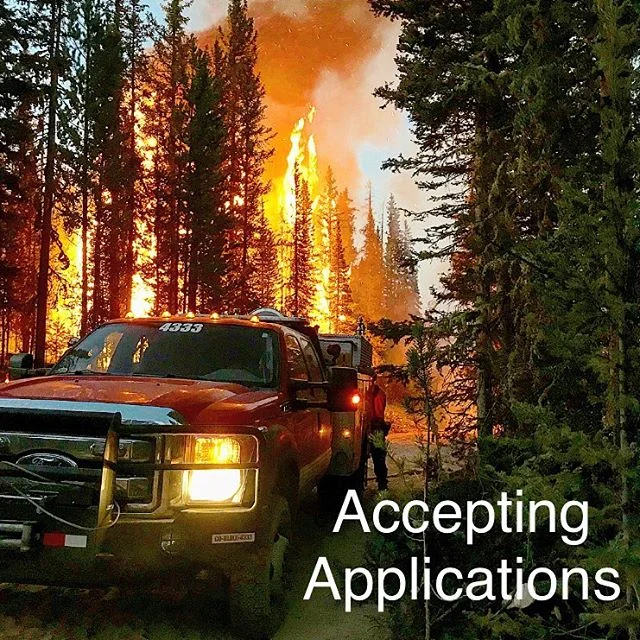Boulder Mountain’s Wildfire Crew is accepting applications for the 2019 season! Apply at our website www.bmfmitcrew.com #wildfire #firefighter #fire