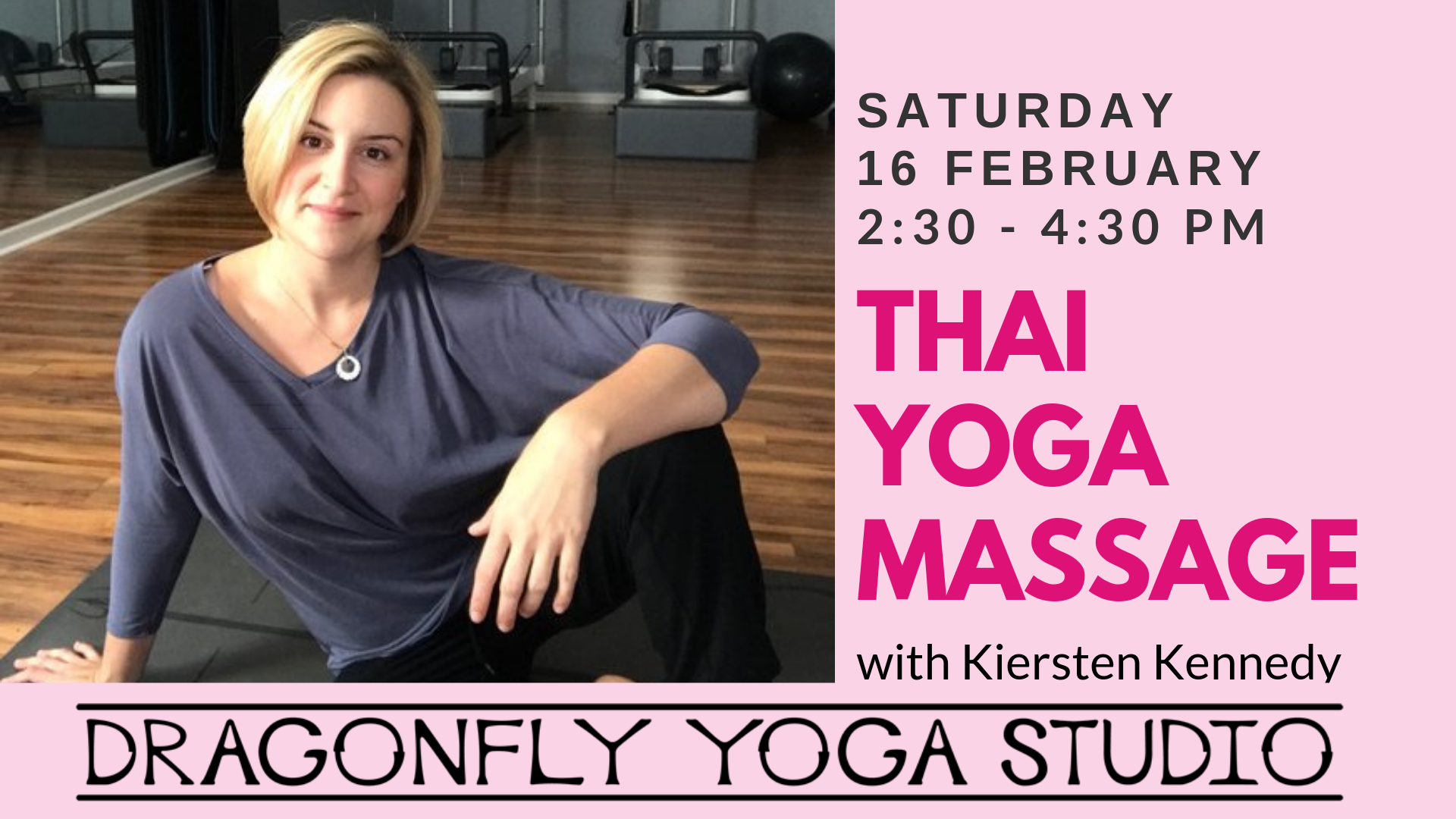Thai Yoga Massage with Kiersten Kennedy